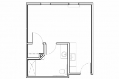 one bedroom floor plan